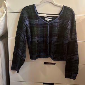 Antistar sweater, so cute! Size medium button down
